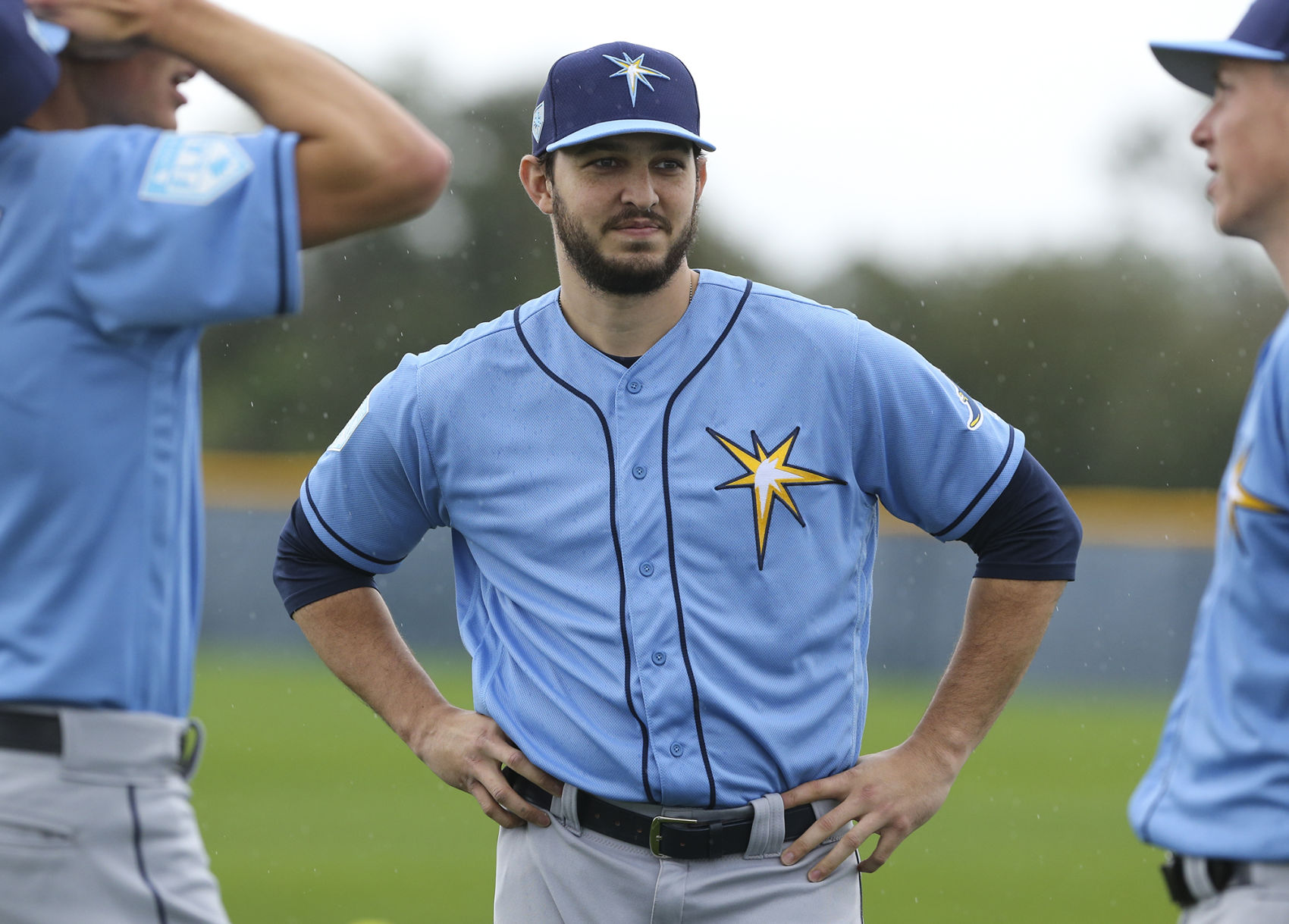 Tampa Bay Rays pitchers and catchers